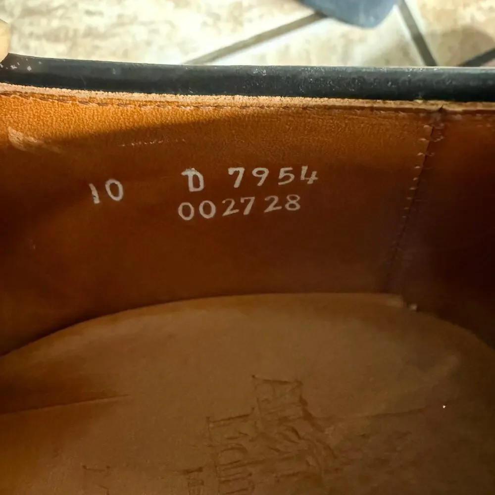 Allen Edmonds Mapleton Men's Size 10D Brown Leather #7954‎ Dress Shoes Oxford